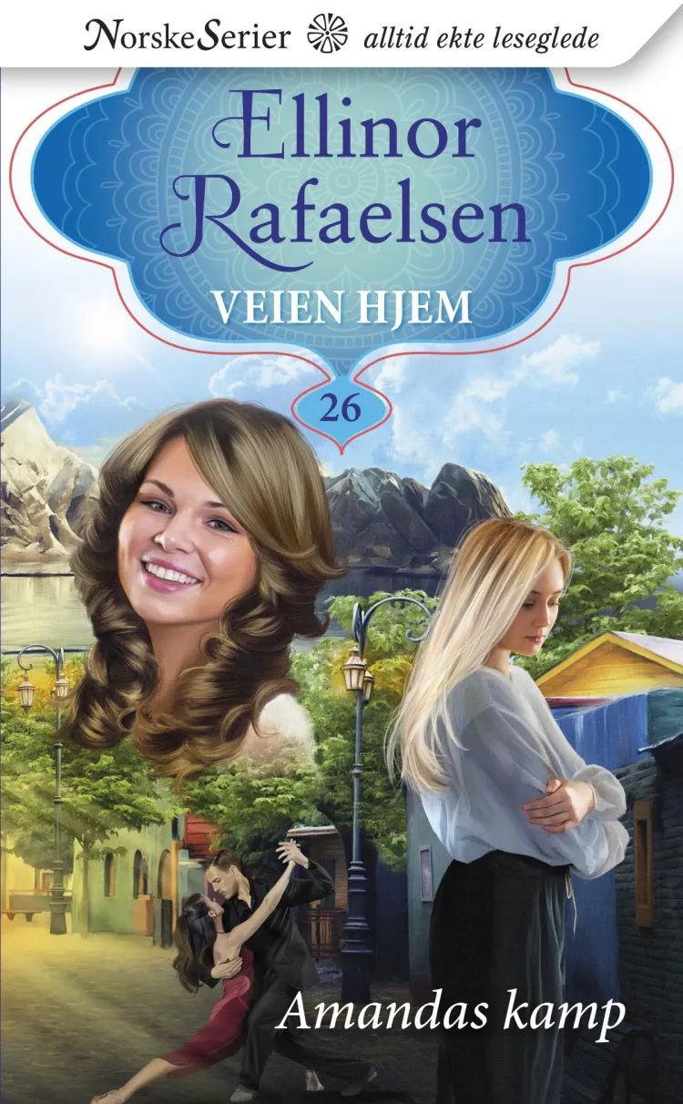 Omslag Amandas kamp av Ellinor Rafaelsen (Ebok)