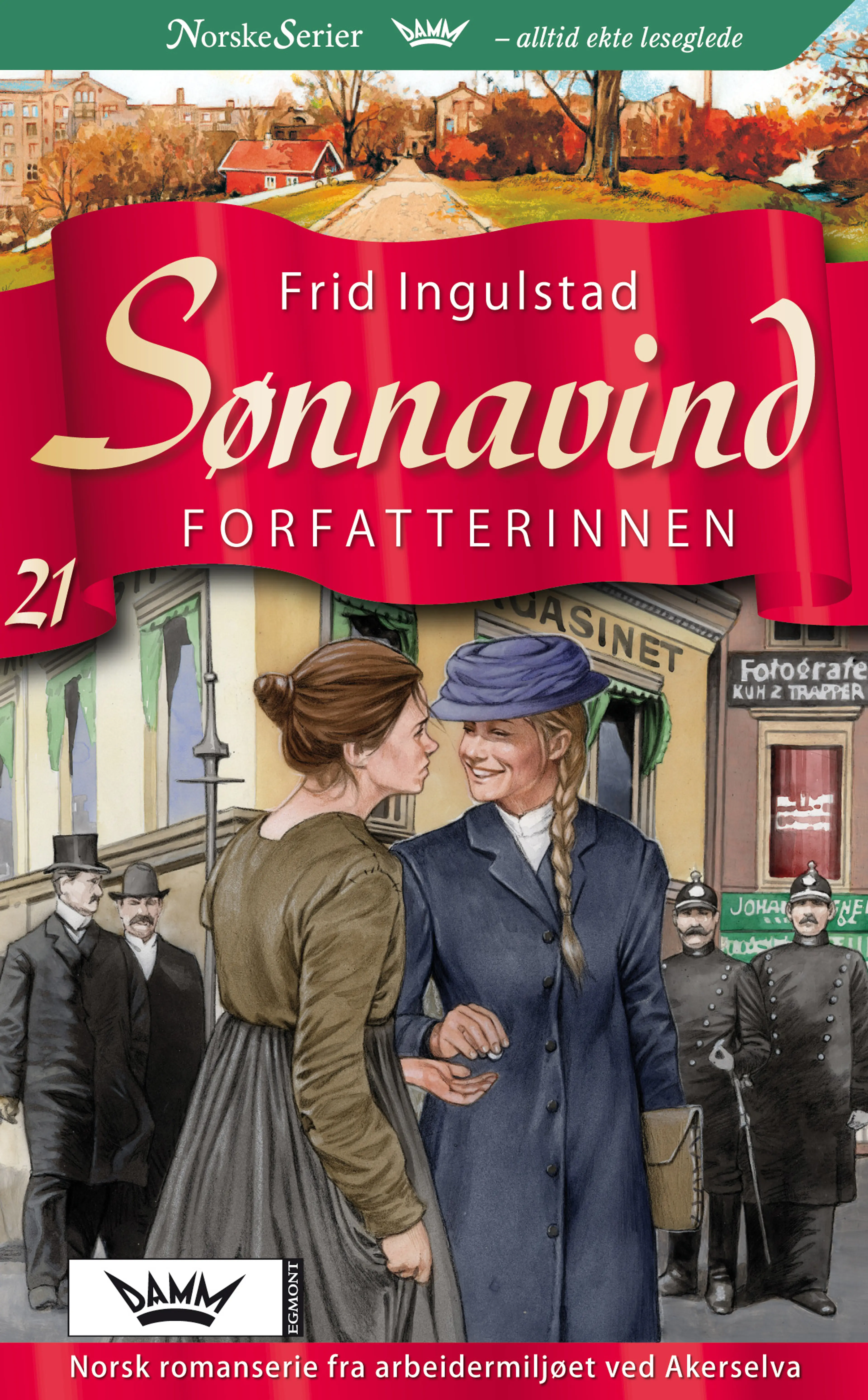 Omslag Forfatterinnen av Frid Ingulstad (Ebok)