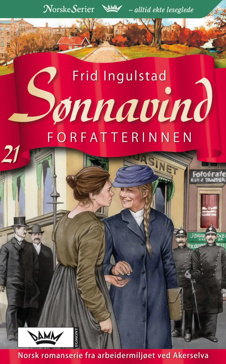 Omslag Forfatterinnen av Frid Ingulstad (Ebok)