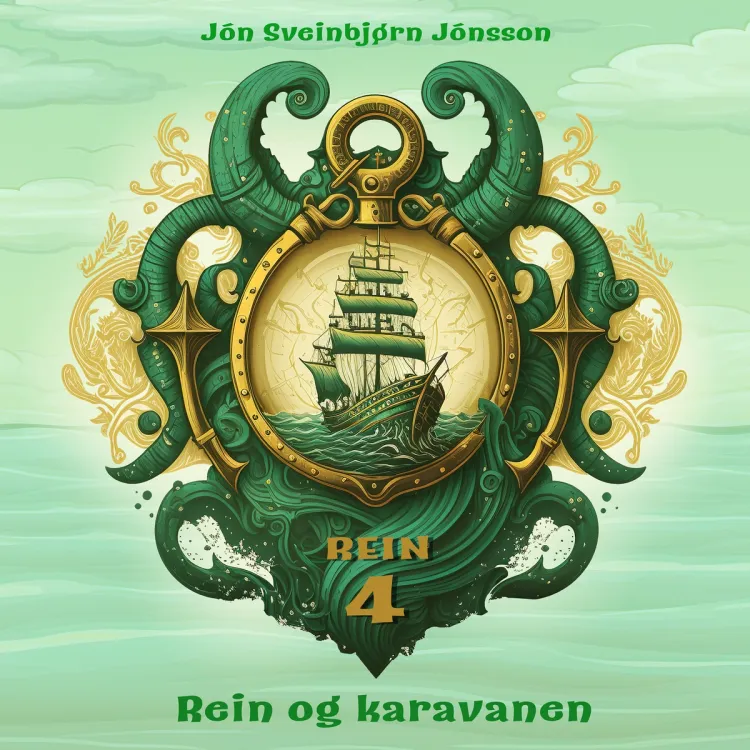Omslag Rein og karavanen av Jón Sveinbjørn Jónsson (Lydbok)