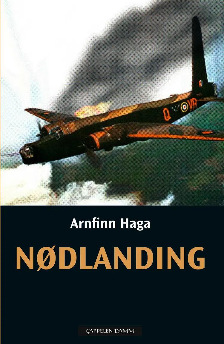 Omslag Nødlanding av Arnfinn Haga (Innbundet)