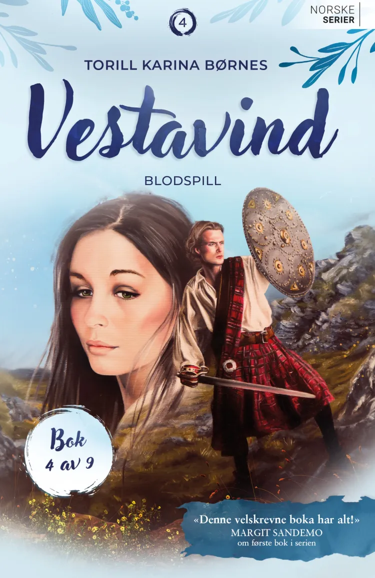 Omslag Blodspill av Torill Karina Børnes (Heftet)