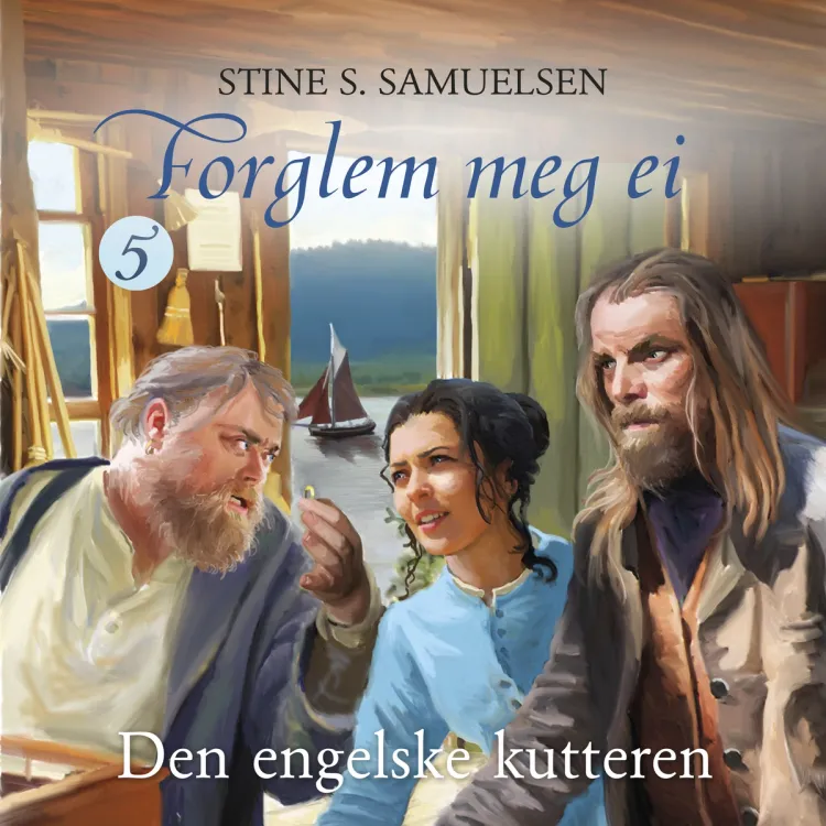 Omslag Den engelske kutteren av Stine S. Samuelsen (Lydbok)