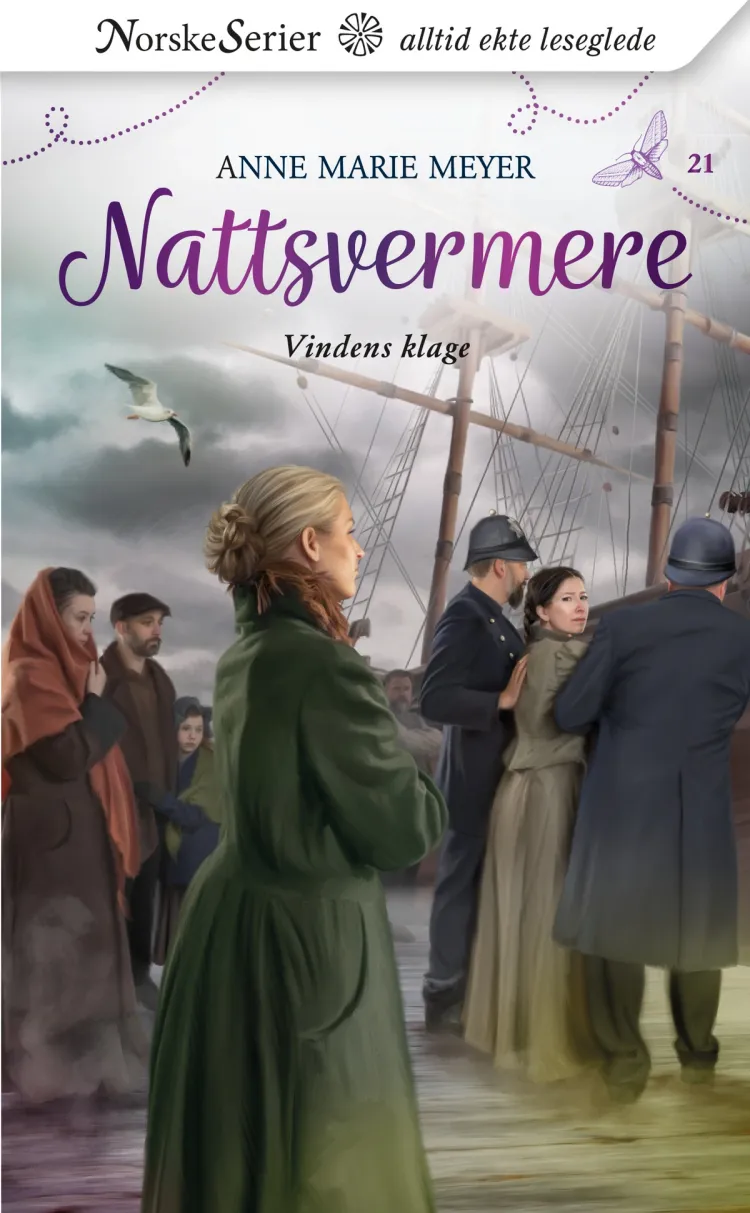 Omslag Vindens klage av Anne Marie Meyer (Heftet)