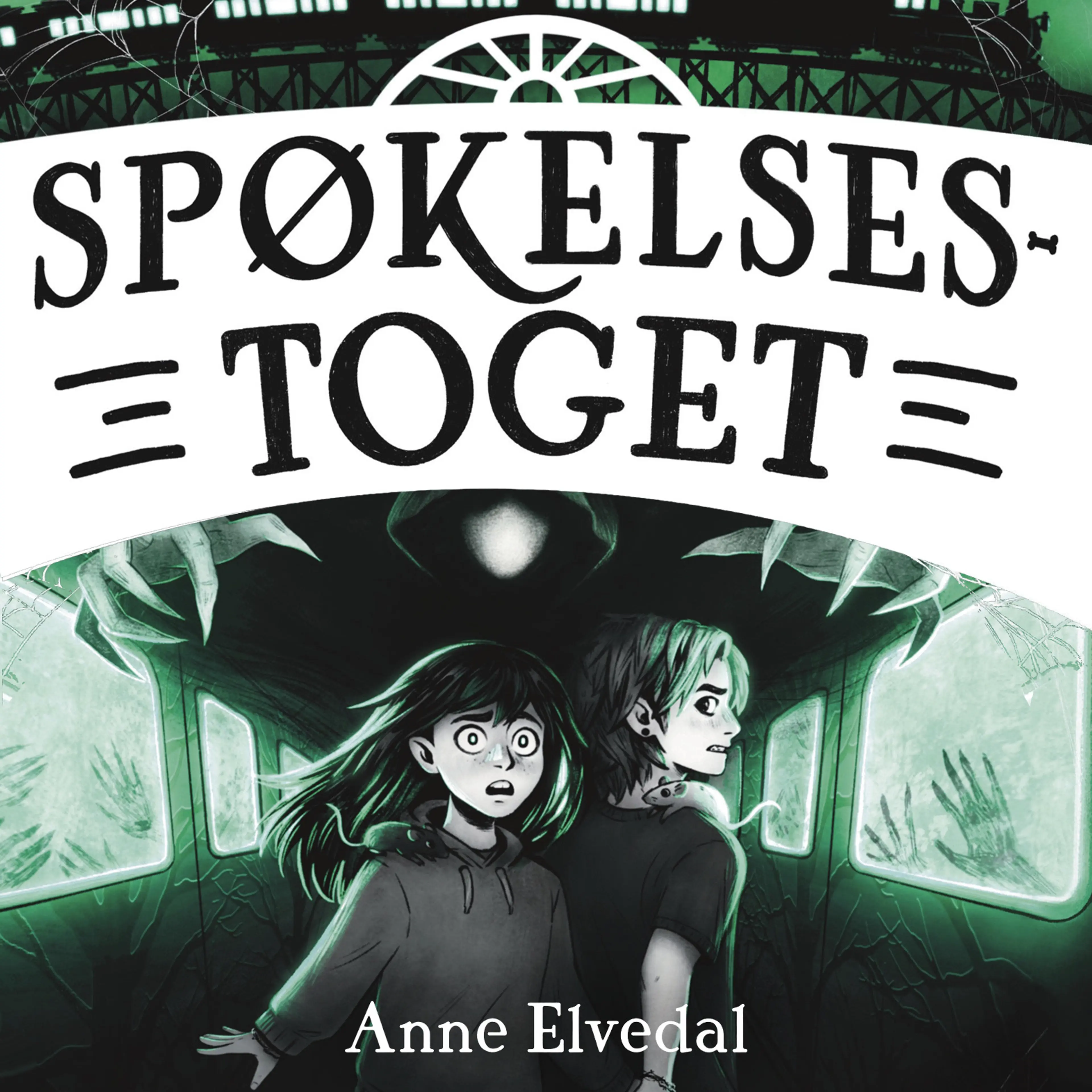 Omslag Spøkelsestoget av Anne Elvedal (Lydbok)