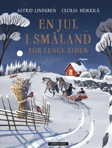 Omslag En jul i Småland for lenge siden av Astrid Lindgren (Innbundet)