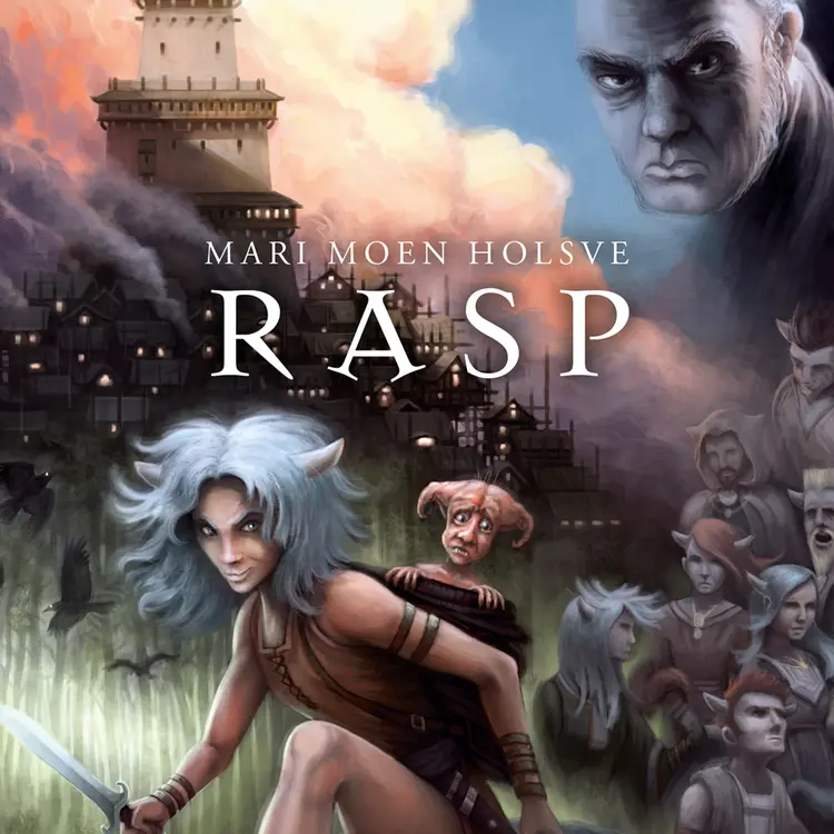 Omslag Rasp av Mari Moen Holsve (Lydbok)