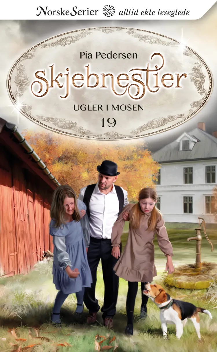 Omslag Ugler i mosen av Pia Pedersen (Heftet)