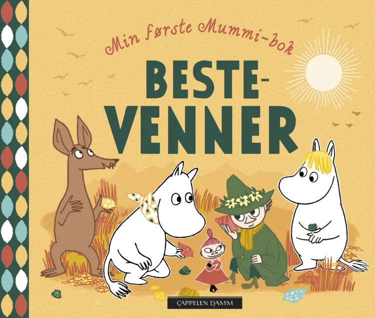 Omslag Min første Mummi-bok Bestevenner av Basert på Tove Janssons forfatterskap (Innbundet)