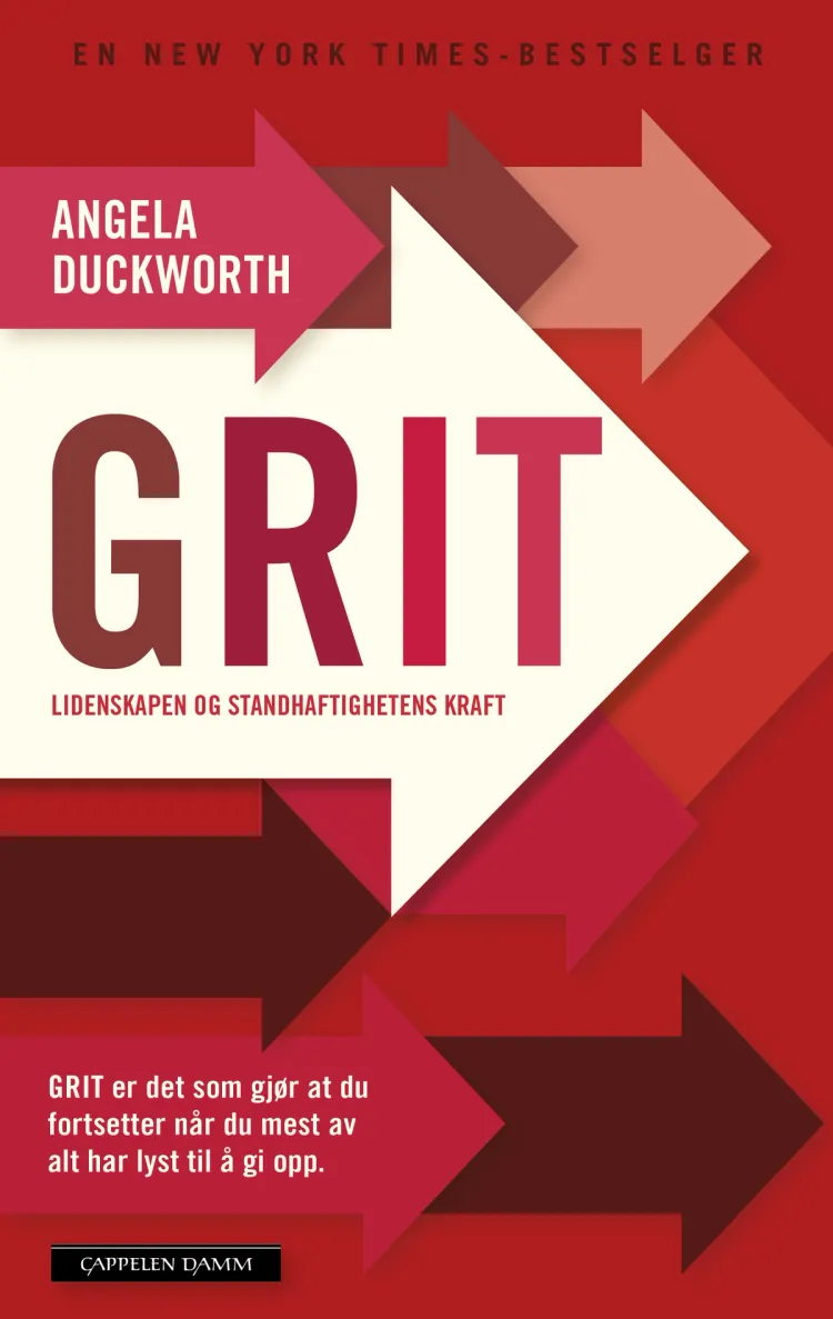 Omslag GRIT av Angela Duckworth (Ebok)