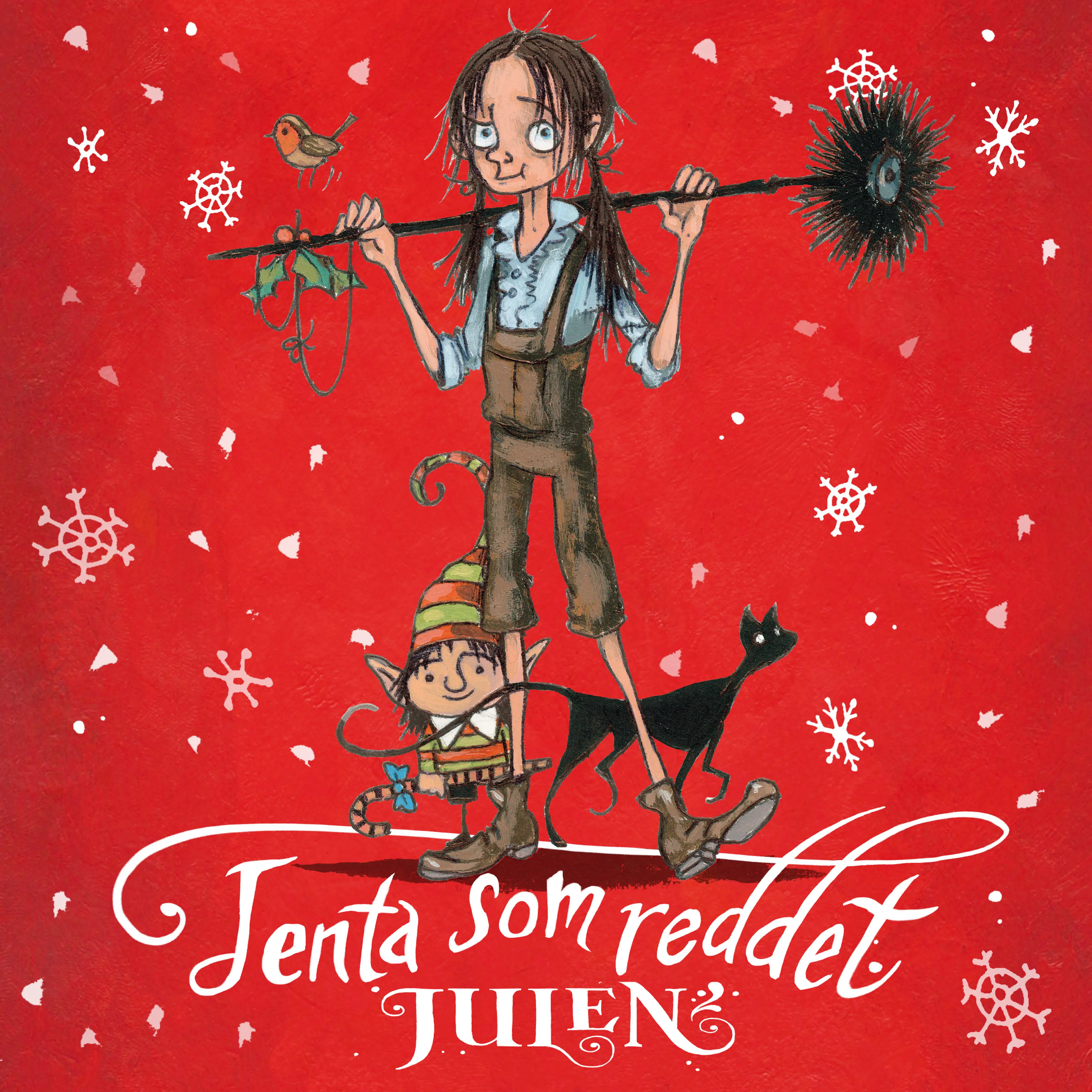 Omslag Jenta som reddet julen av Matt Haig (Lydbok)
