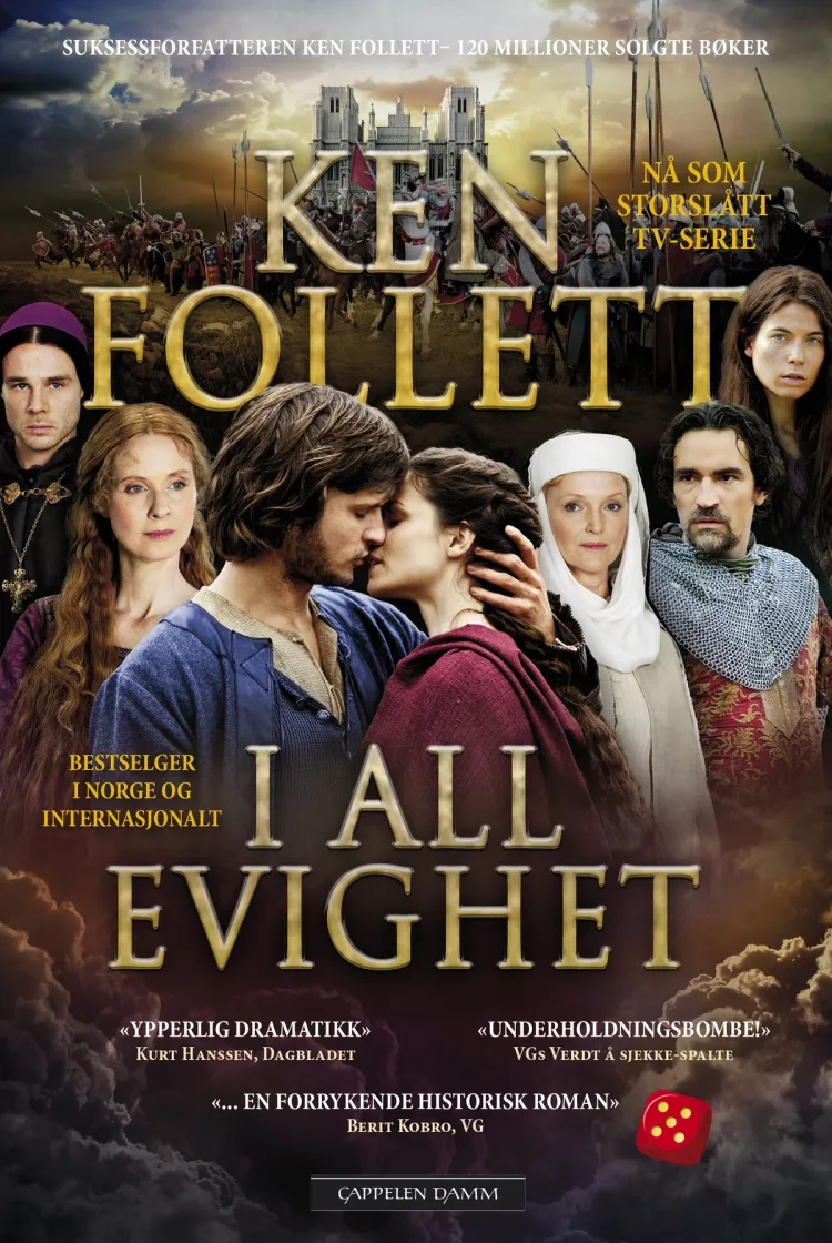 Omslag I all evighet, filmpocket av Ken Follett (Heftet)