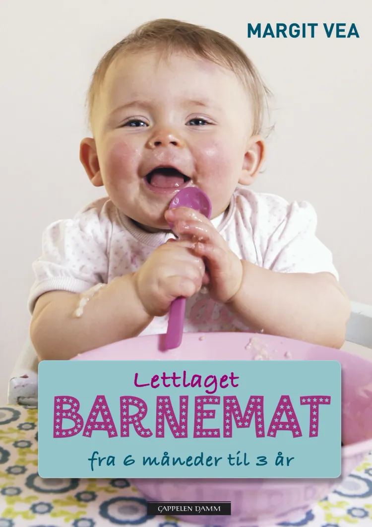 Omslag Lettlaget barnemat av Margit Vea (Innbundet)