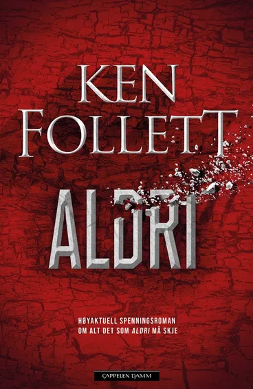 Omslag Aldri av Ken Follett (Heftet)