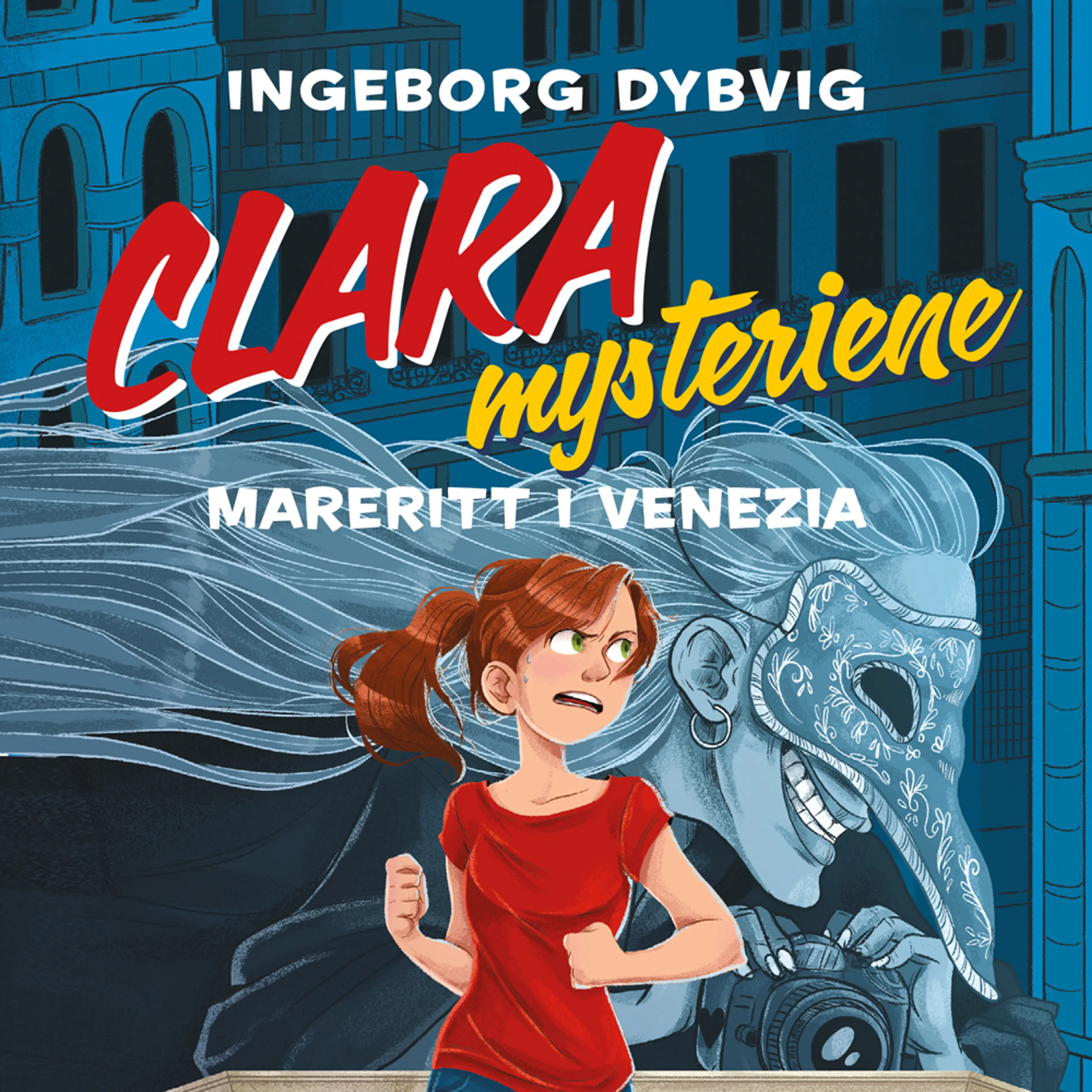 Omslag Mareritt i Venezia av Ingeborg Dybvig (Lydbok)