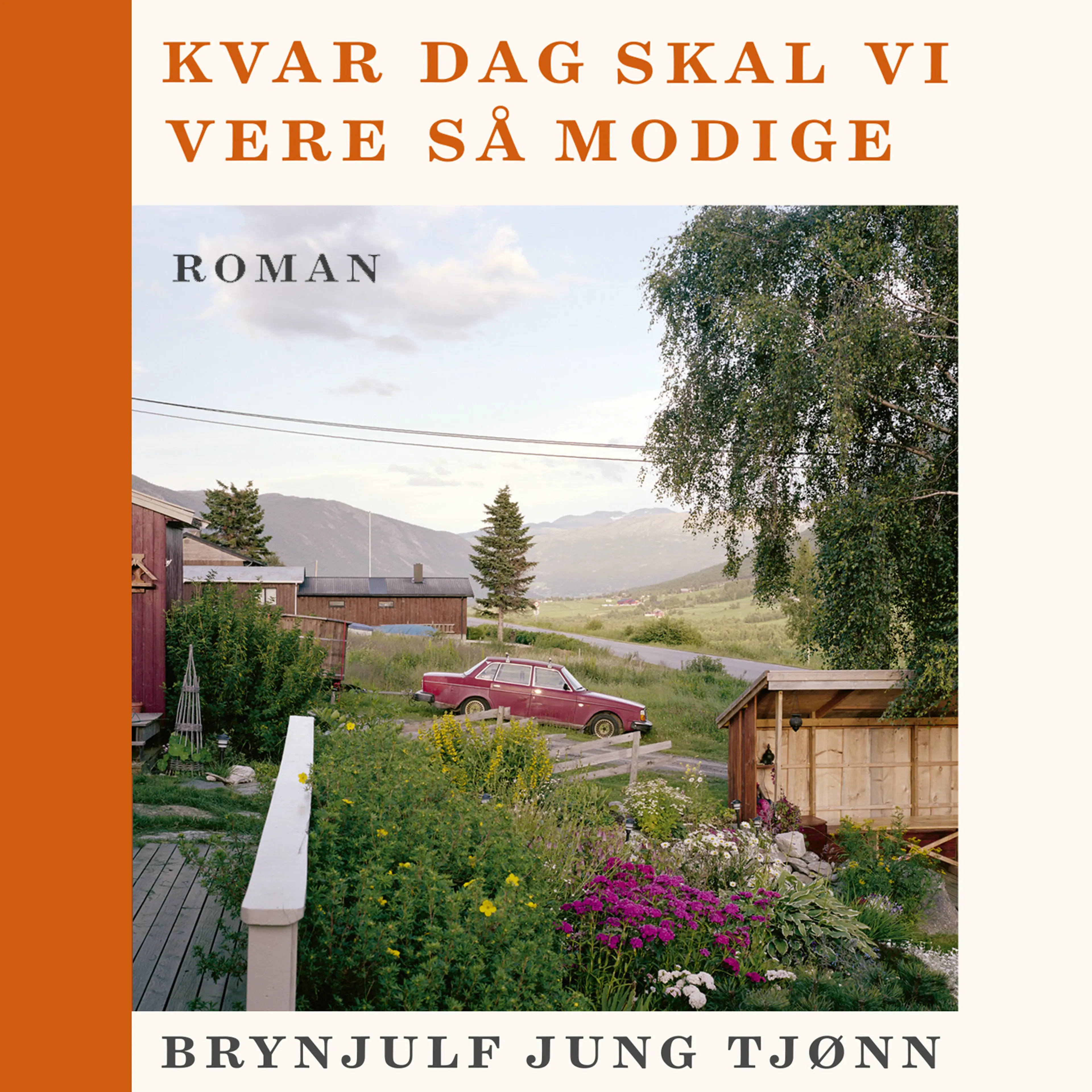 Omslag Kvar dag skal vi vere så modige av Brynjulf Jung Tjønn (Lydbok)