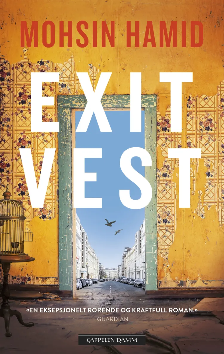 Omslag Exit vest av Mohsin Hamid (Heftet)