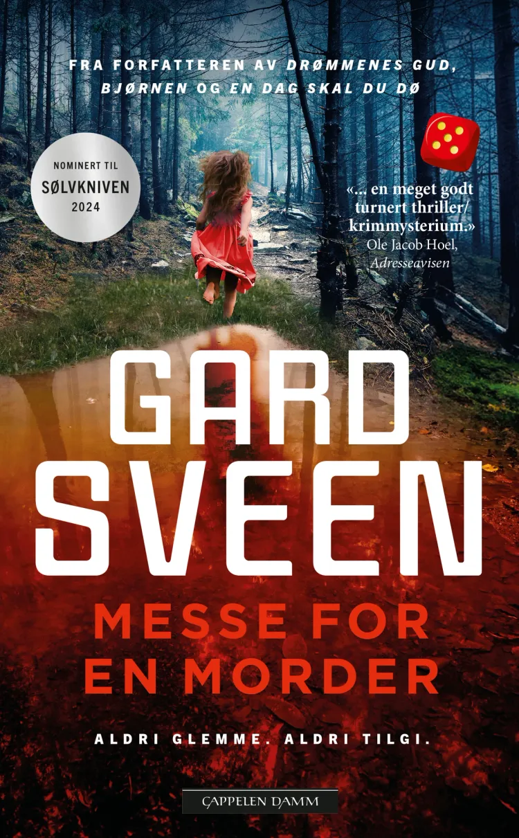 Omslag Messe for en morder av Gard Sveen (Innbundet)