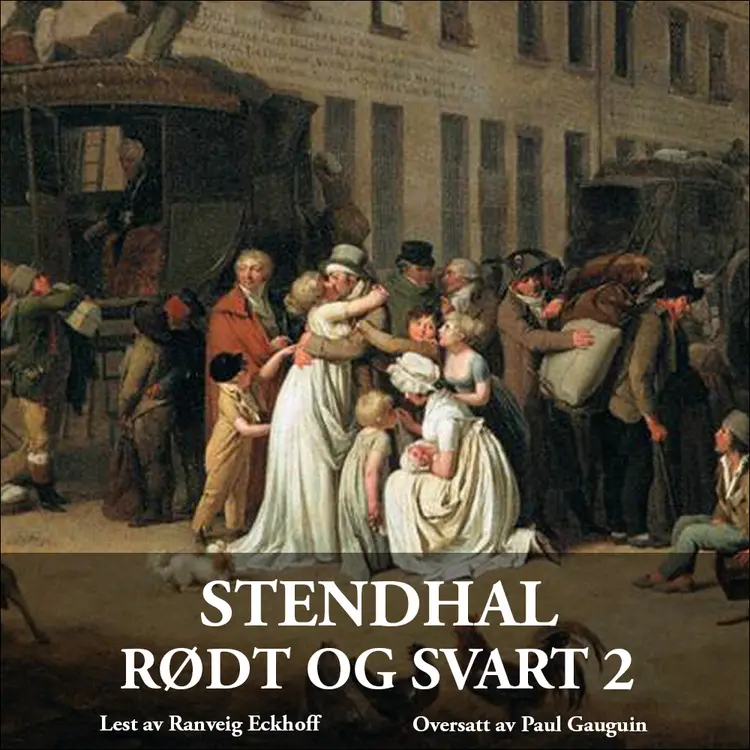 Omslag Rødt og svart 2 av Stendhal (Lydbok)