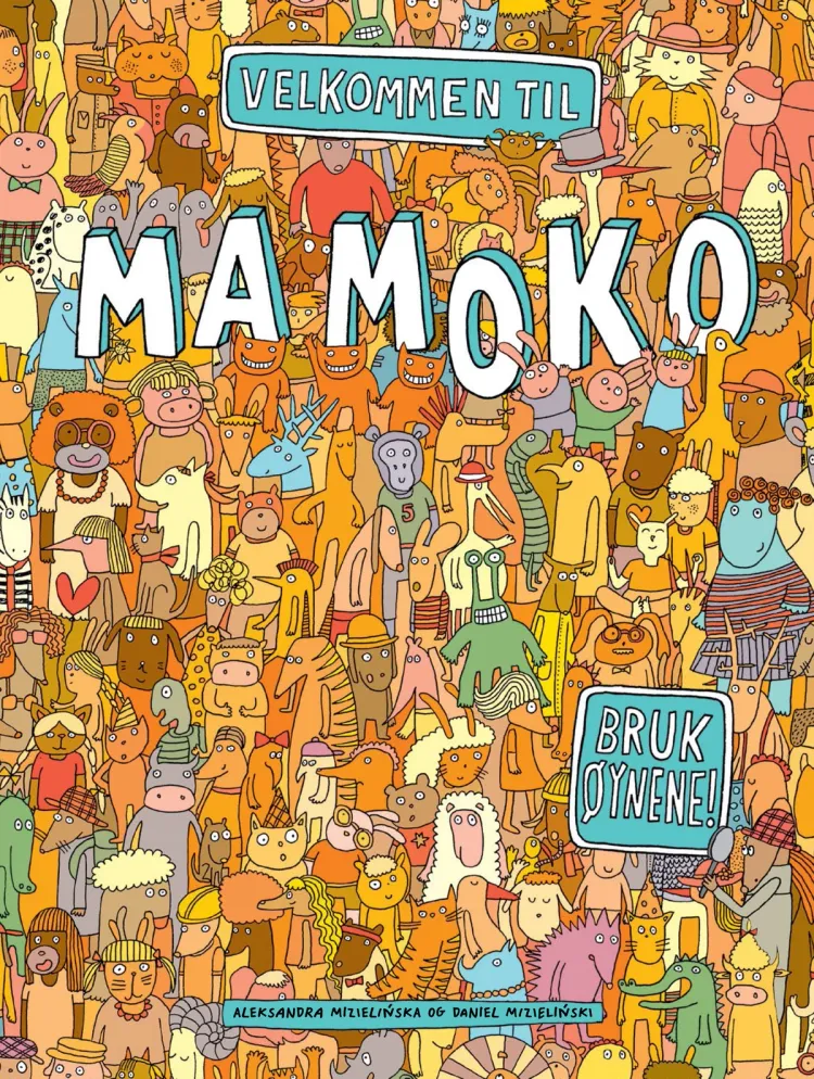 Omslag Velkommen til Mamoko (Innbundet)