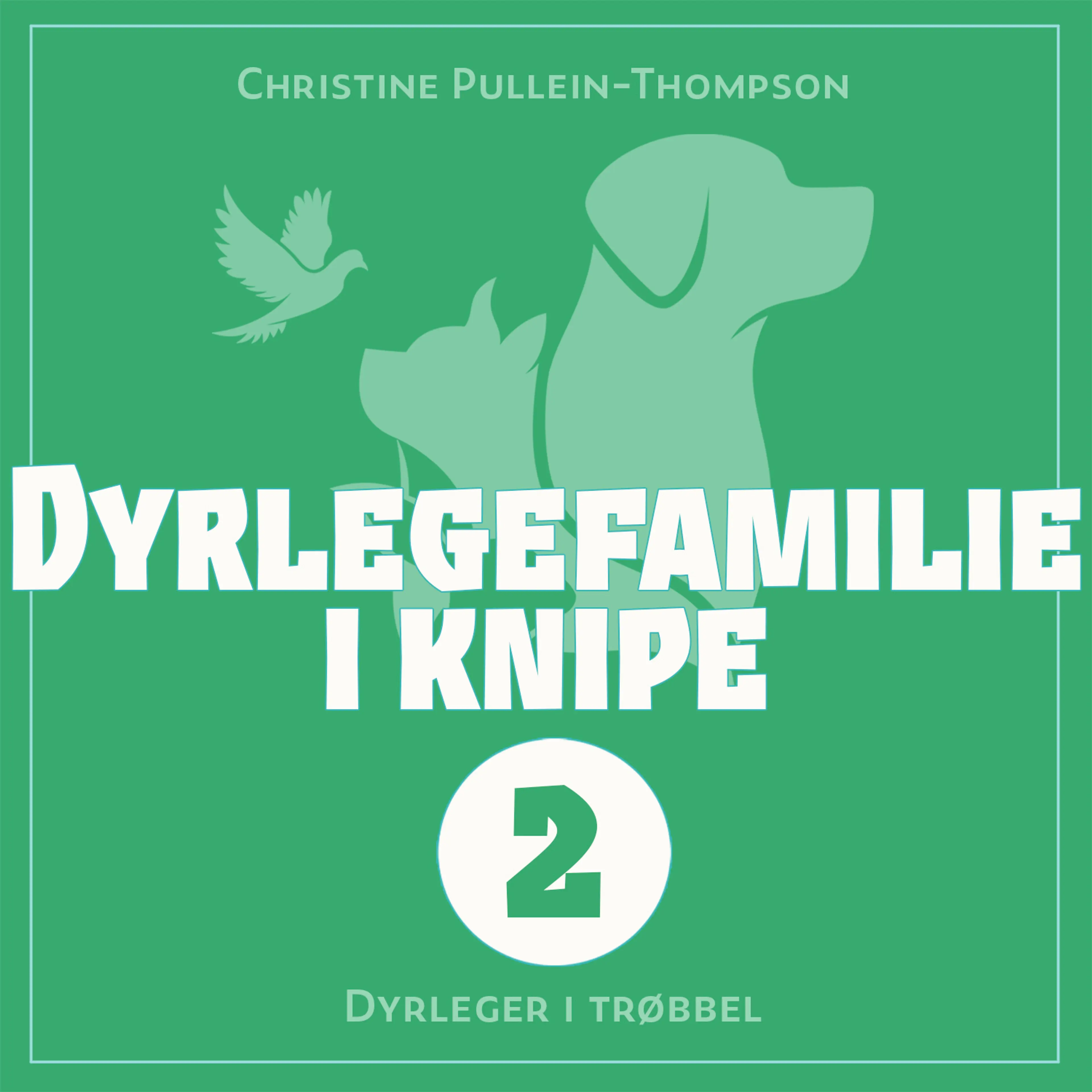 Omslag Dyrleger i trøbbel av Christine Pullein-Thompson (Lydbok)