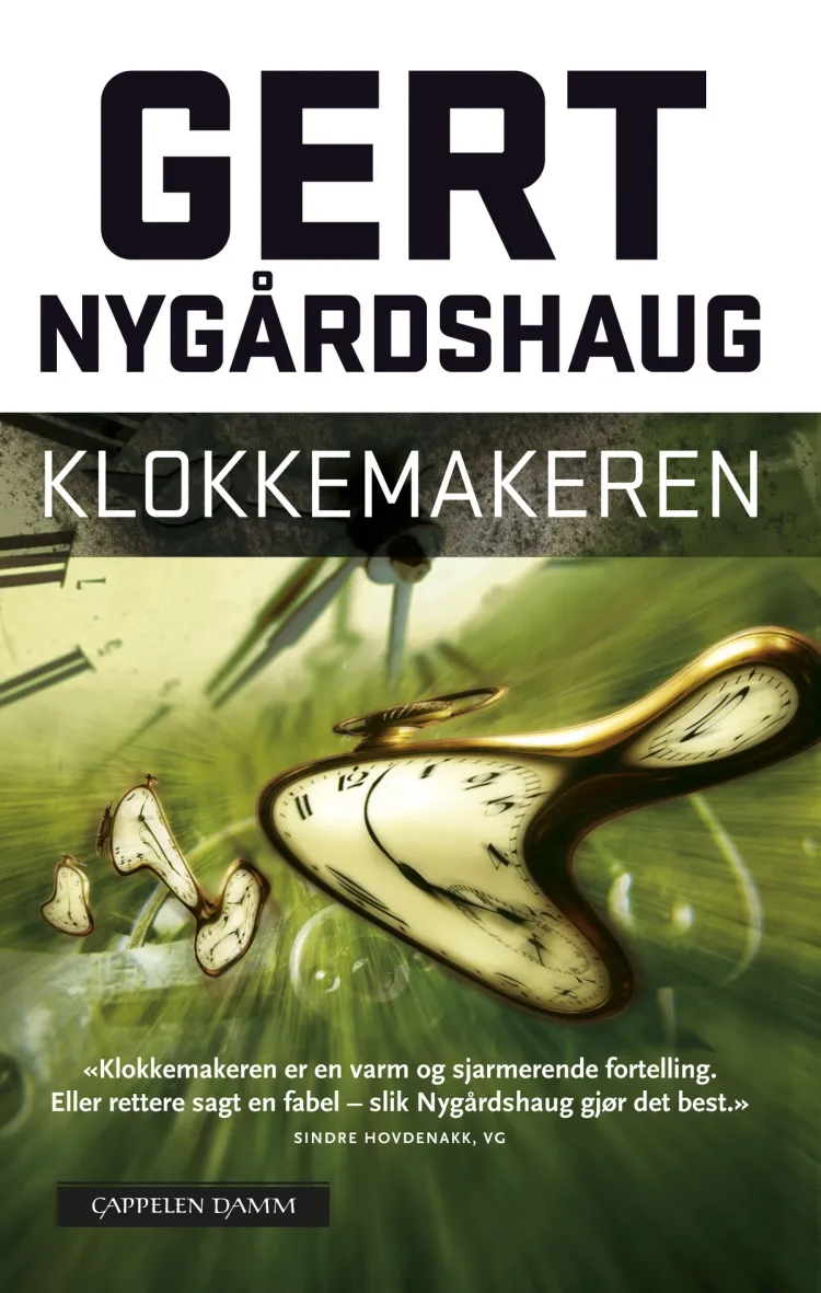 Omslag Klokkemakeren av Gert Nygårdshaug (Ebok)