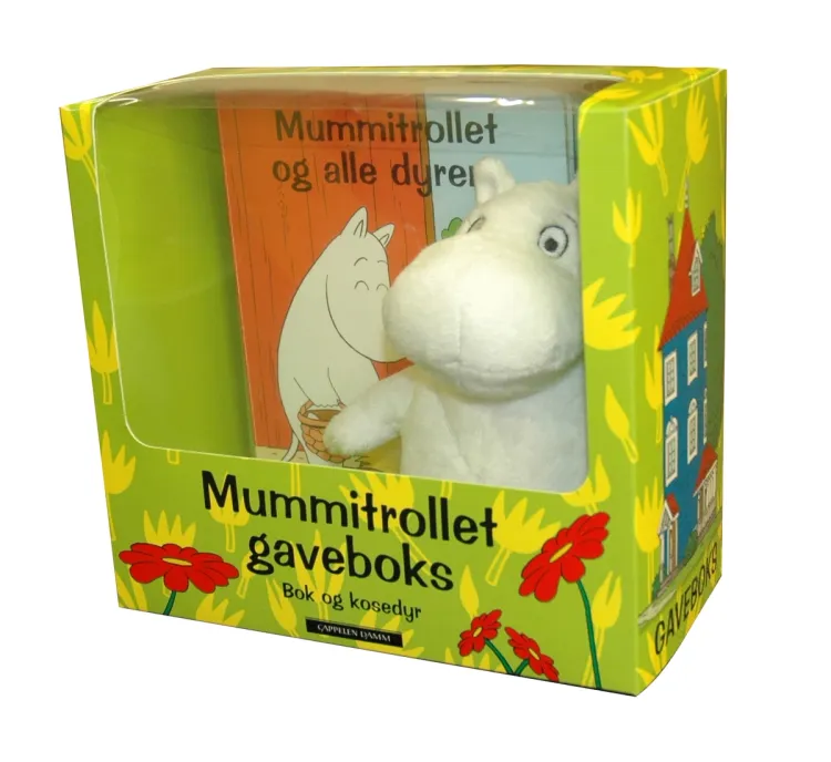 Omslag Mummitrollet - bok og kosedyr av Tove Jansson (Ukjent)
