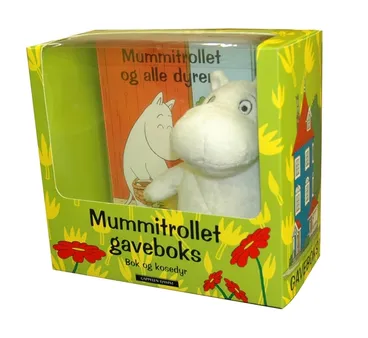 Omslag Mummitrollet - bok og kosedyr av Tove Jansson (Ukjent)