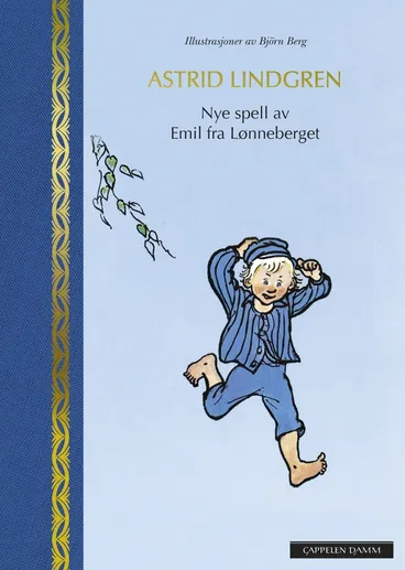 Omslag Nye spell av Emil fra Lønneberget av Astrid Lindgren (Innbundet)
