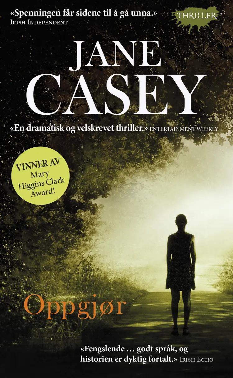 Omslag Oppgjør av Jane Casey (Ebok)