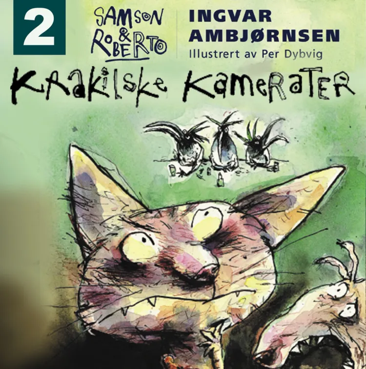 Omslag Krakilske kamerater av Ingvar Ambjørnsen (Lydbok)