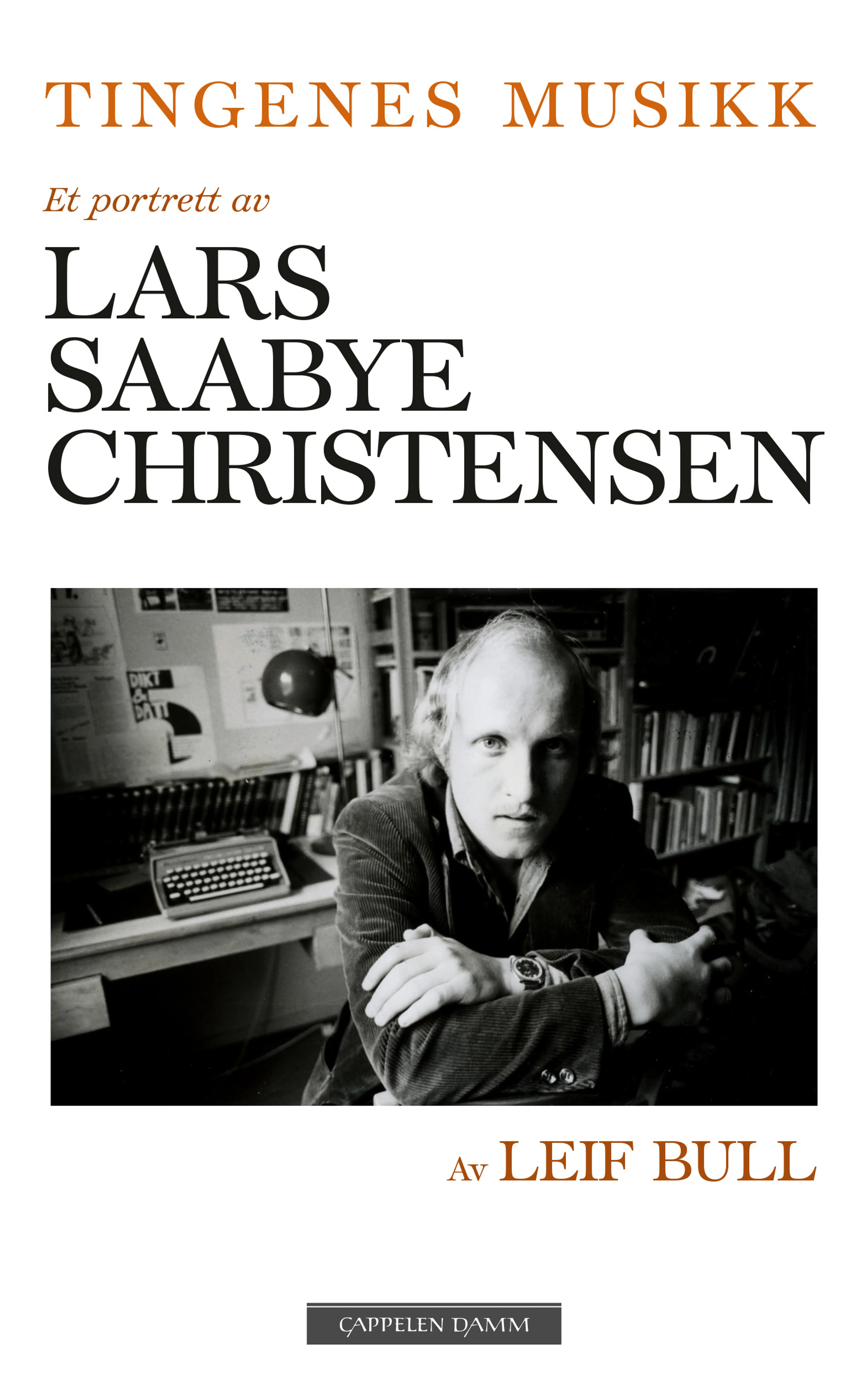 Omslag Tingenes musikk av Leif Bull (Innbundet)