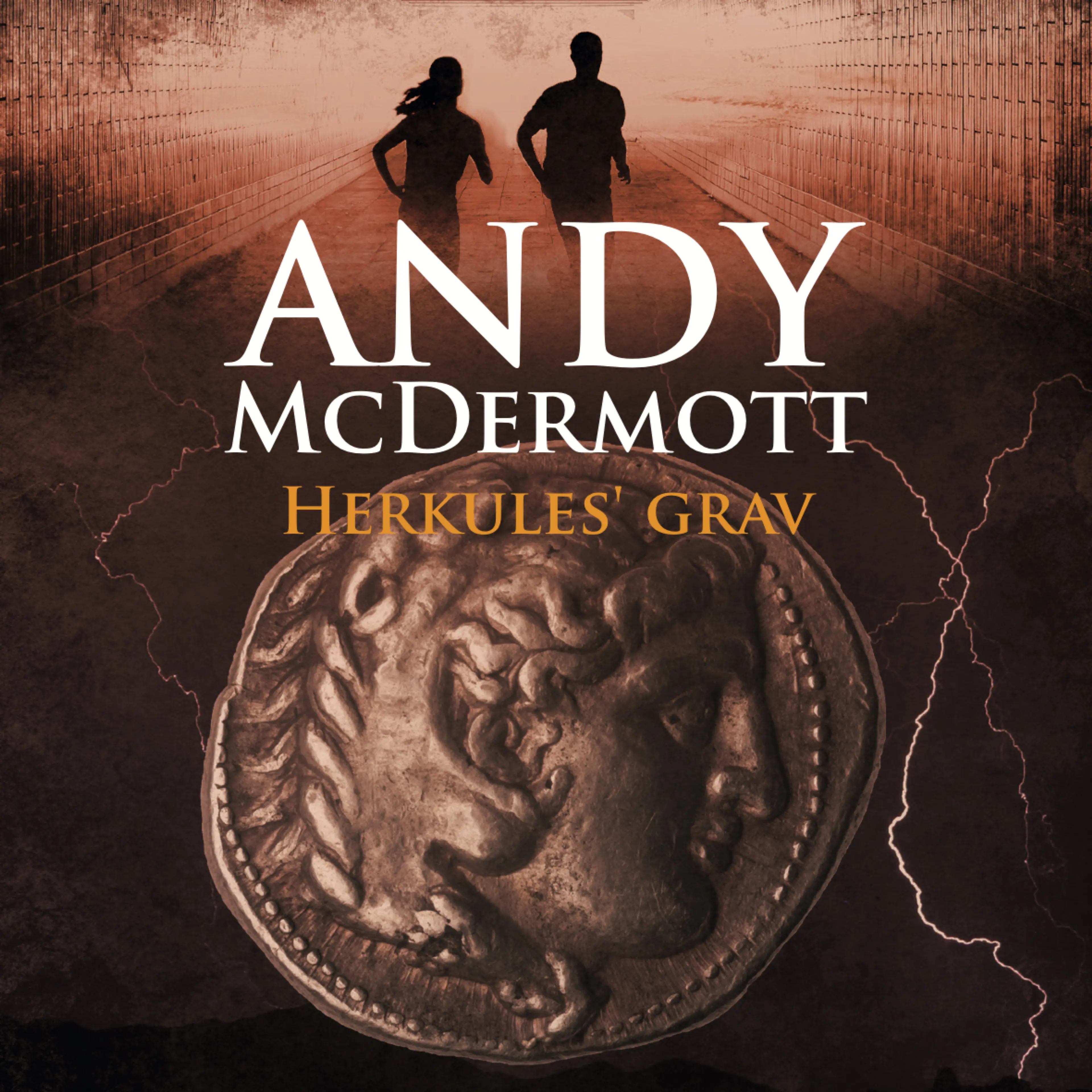 Omslag Herkules' grav av Andy McDermott (Lydbok)