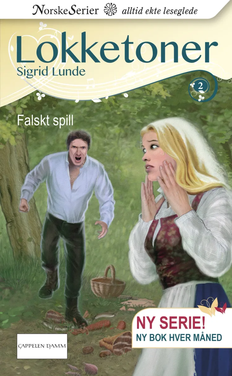 Omslag Falskt spill av Sigrid Lunde (Ebok)