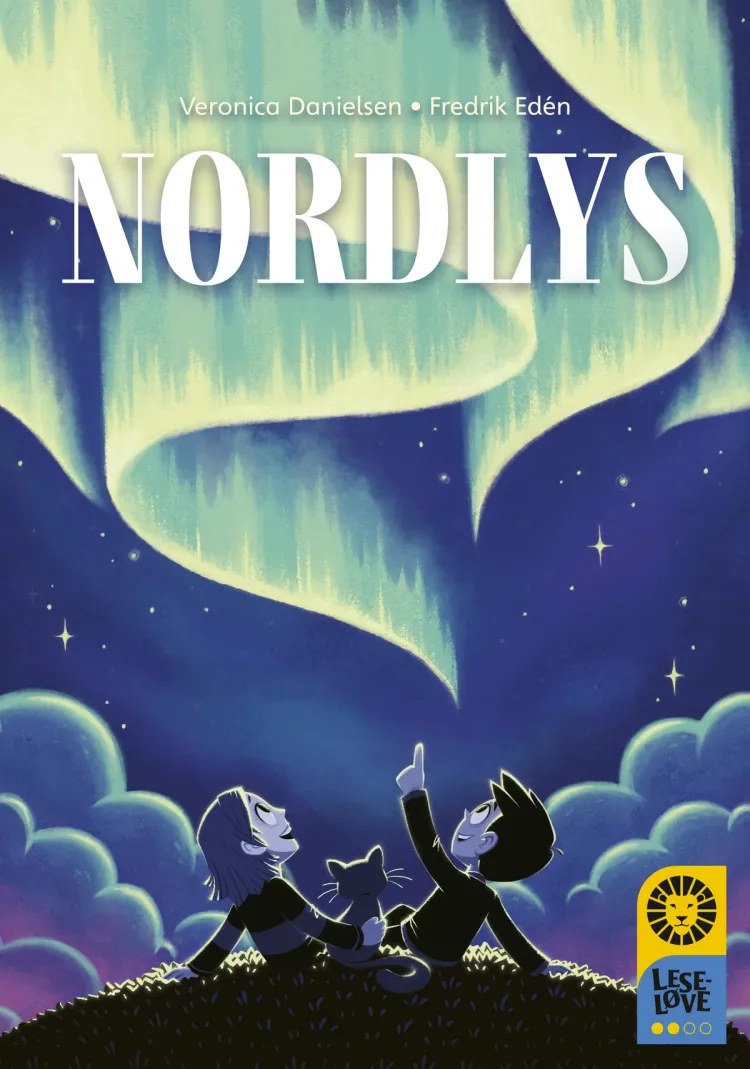 Omslag Leseløve nivå 2 - Nordlys av Veronica Danielsen (Innbundet)