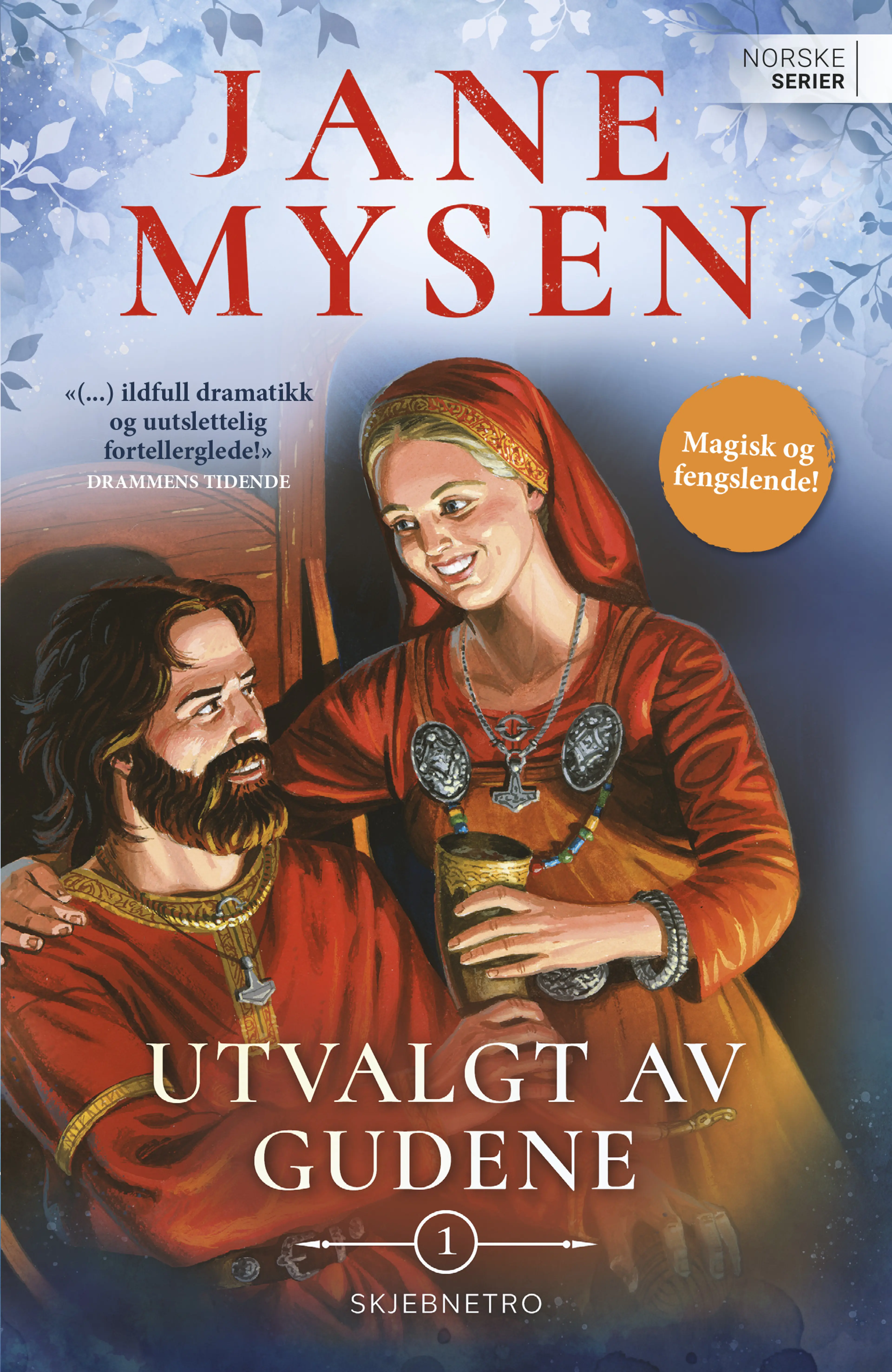 Omslag Skjebnetro av Jane Mysen (Heftet)