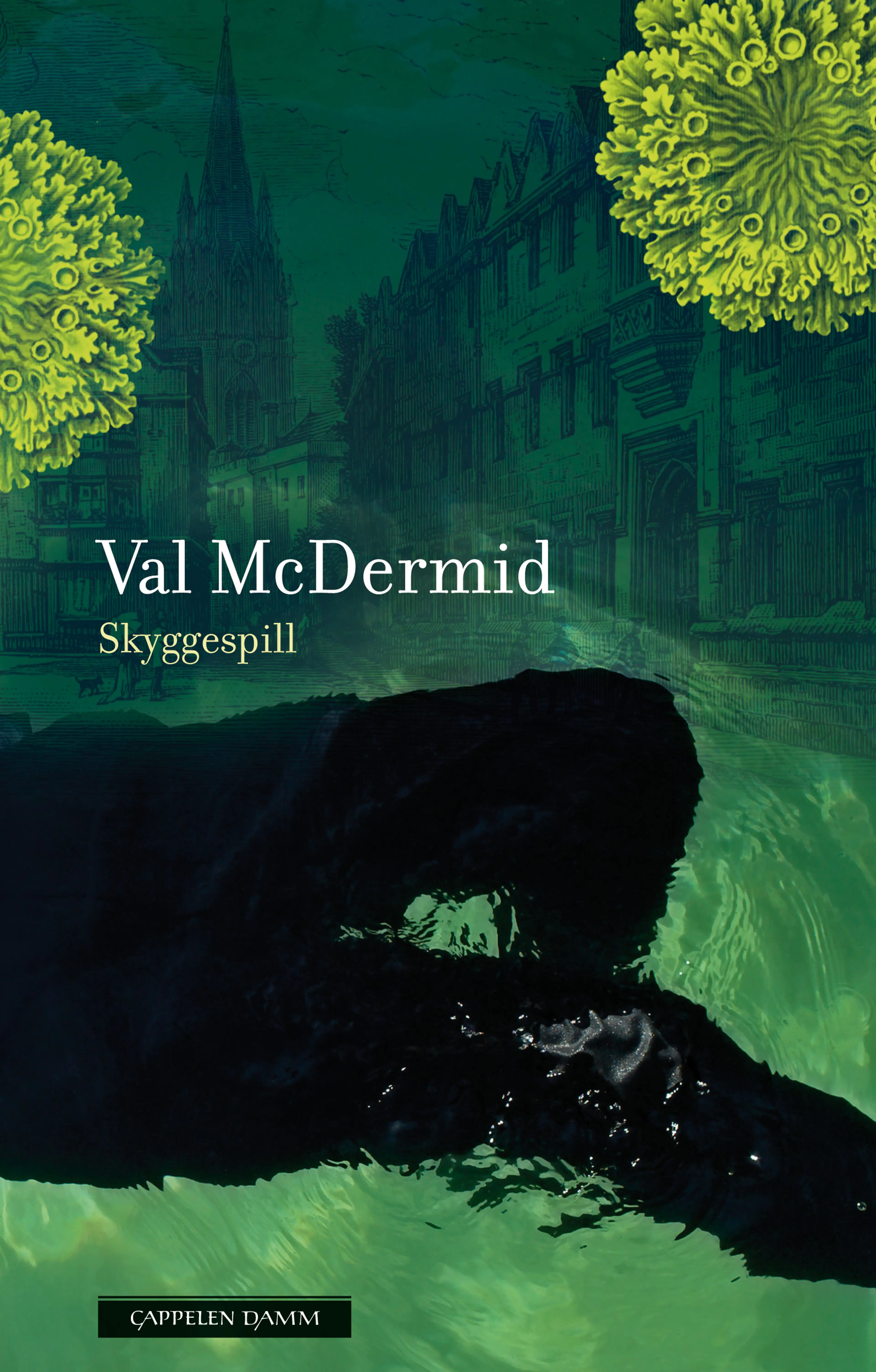 Omslag Skyggespill av Val McDermid (Innbundet)
