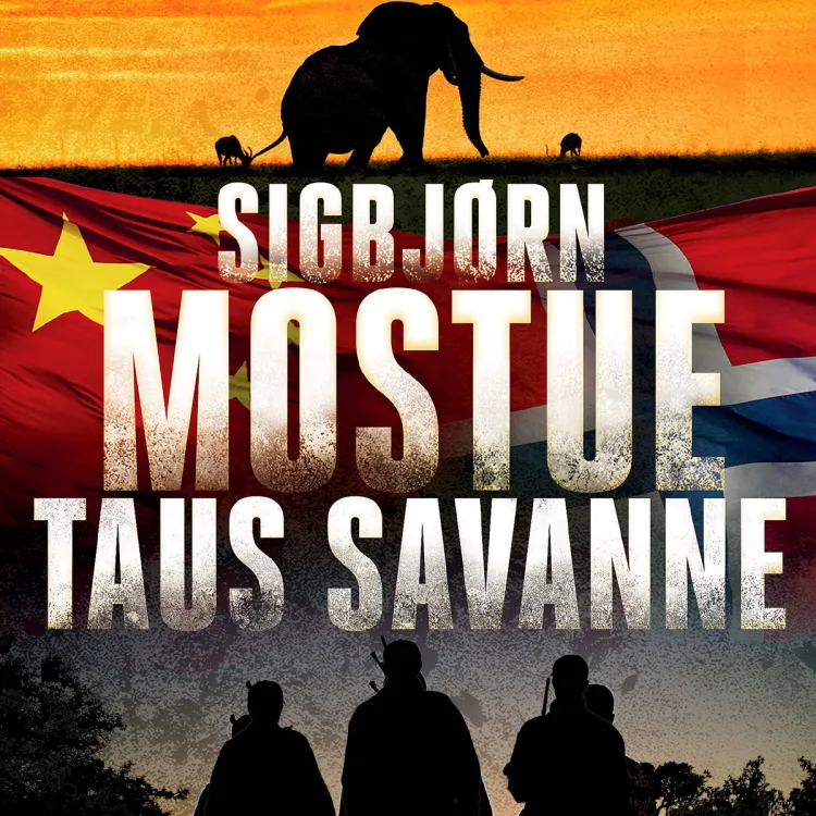 Omslag Taus savanne av Sigbjørn Mostue (Lydbok)
