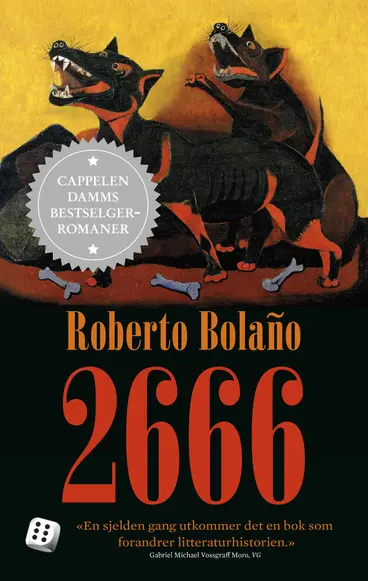 Omslag 2666 av Roberto Bolaño (Heftet)