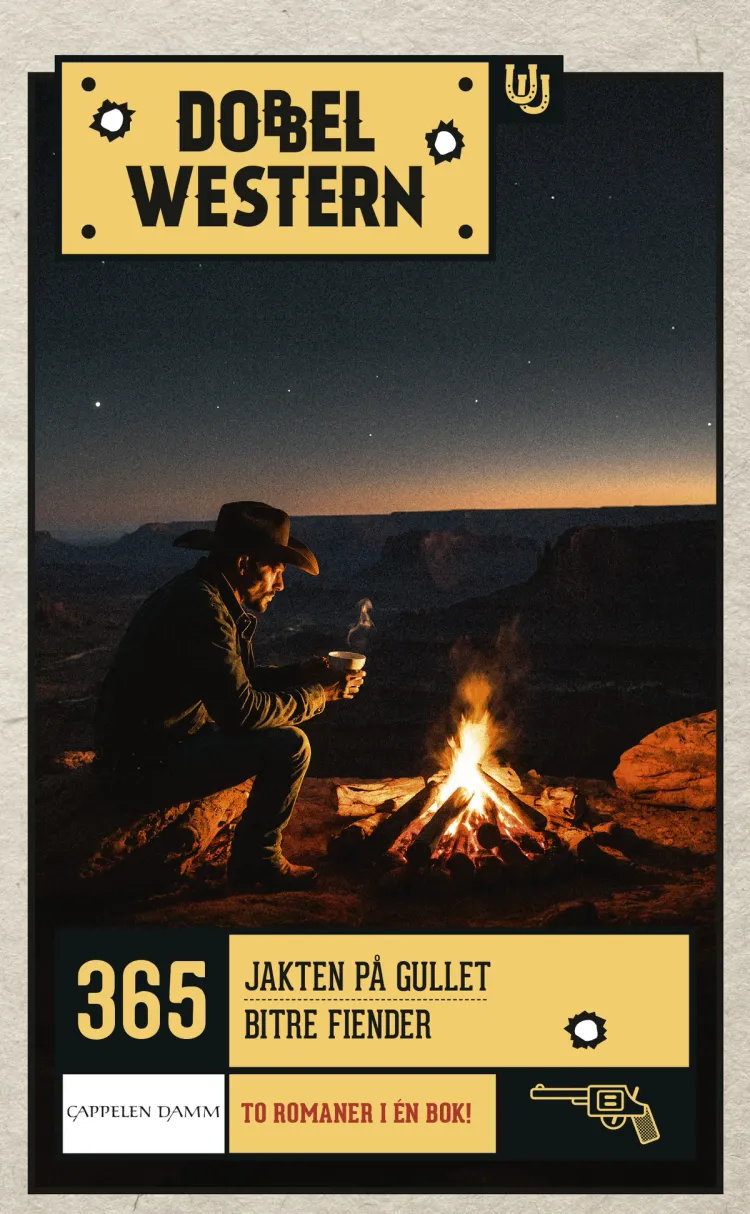 Omslag Jakten på gullet/Bitre fiender av Al Cody (Heftet)