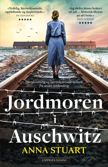 Omslag Jordmoren i Auschwitz av Anna Stuart (Heftet)
