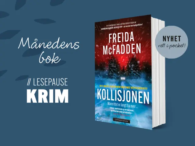 Boken Kollisjonen på mørkeblå bakgrunn
