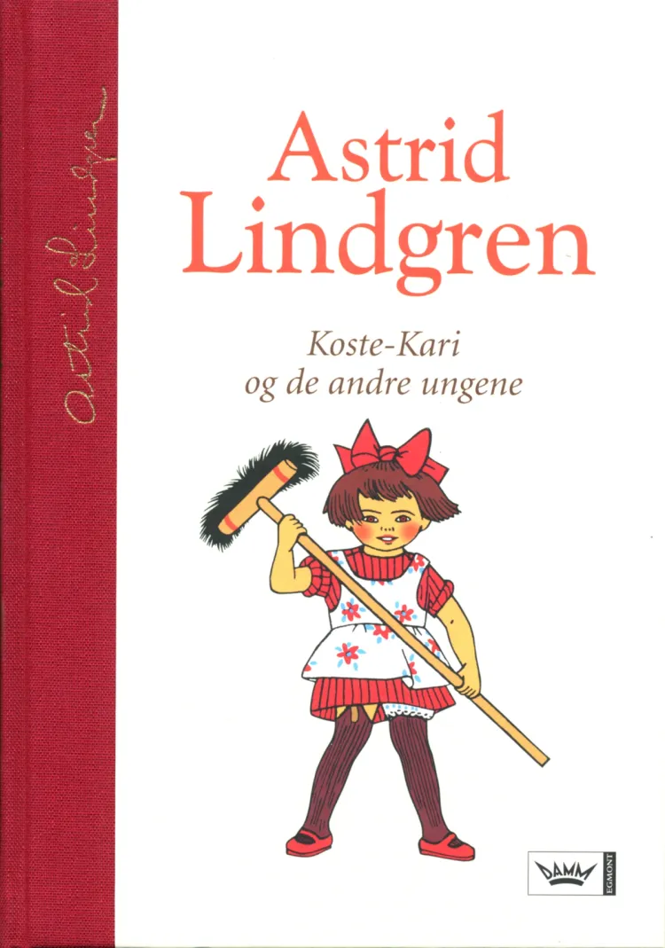 Omslag Koste-Kari og de andre ungene av Astrid Lindgren (Innbundet)