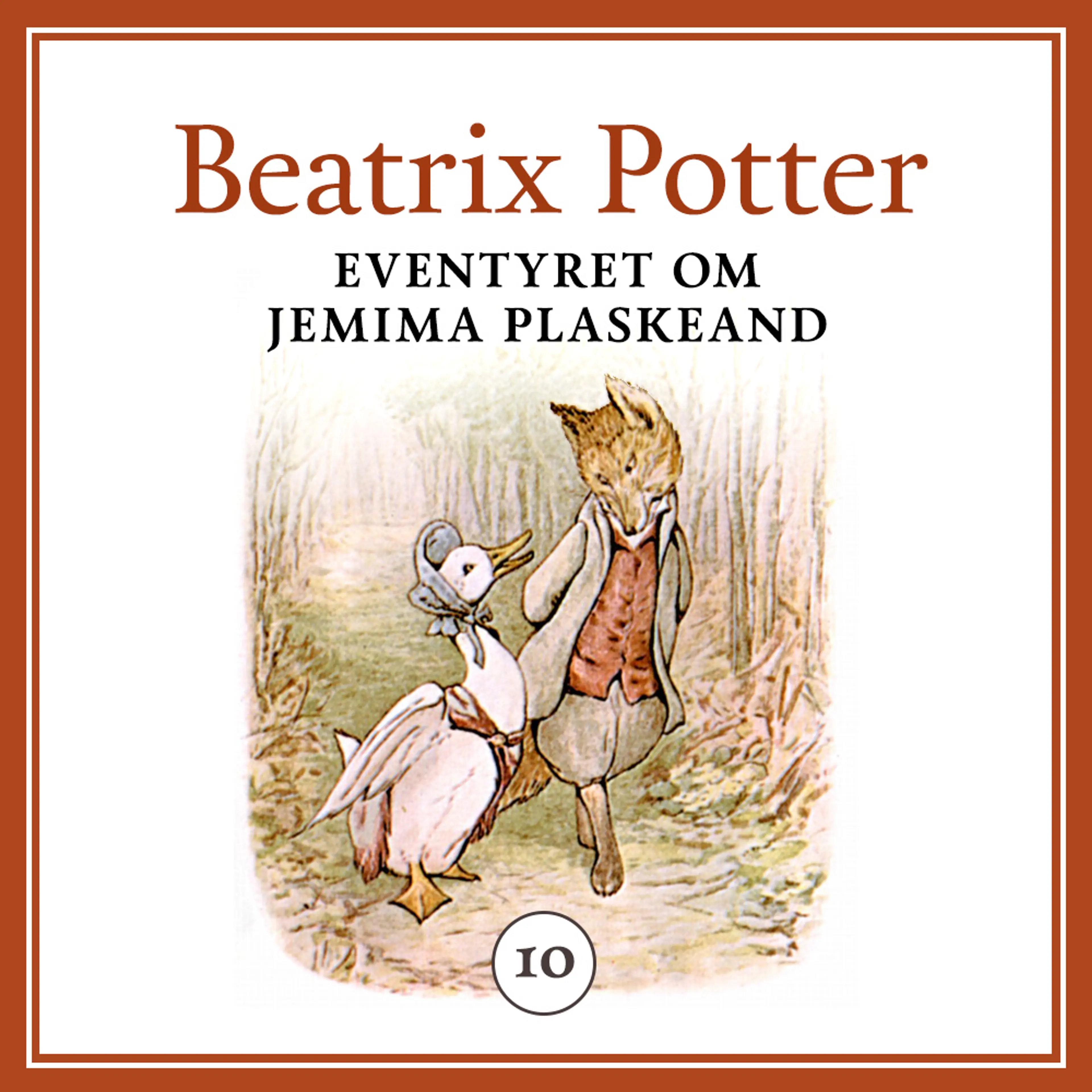 Omslag Eventyret om Jemima Plaskeand av Beatrix Potter (Lydbok)