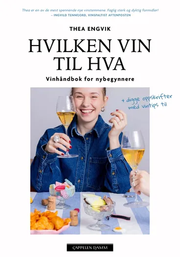 Omslag Hvilken vin til hva av Thea Engvik (Innbundet)