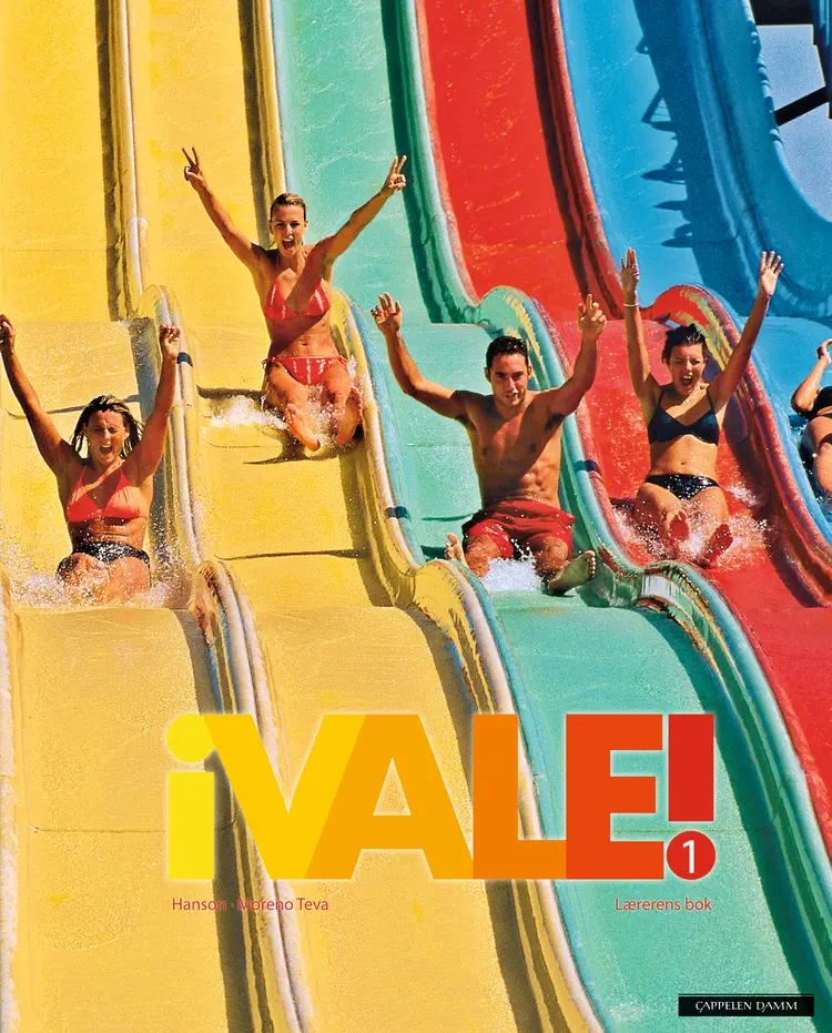 Omslag ¡Vale! 1 Lærerens bok av Örjan Hanson og Inmaculada Moreno Teva (Ukjent)