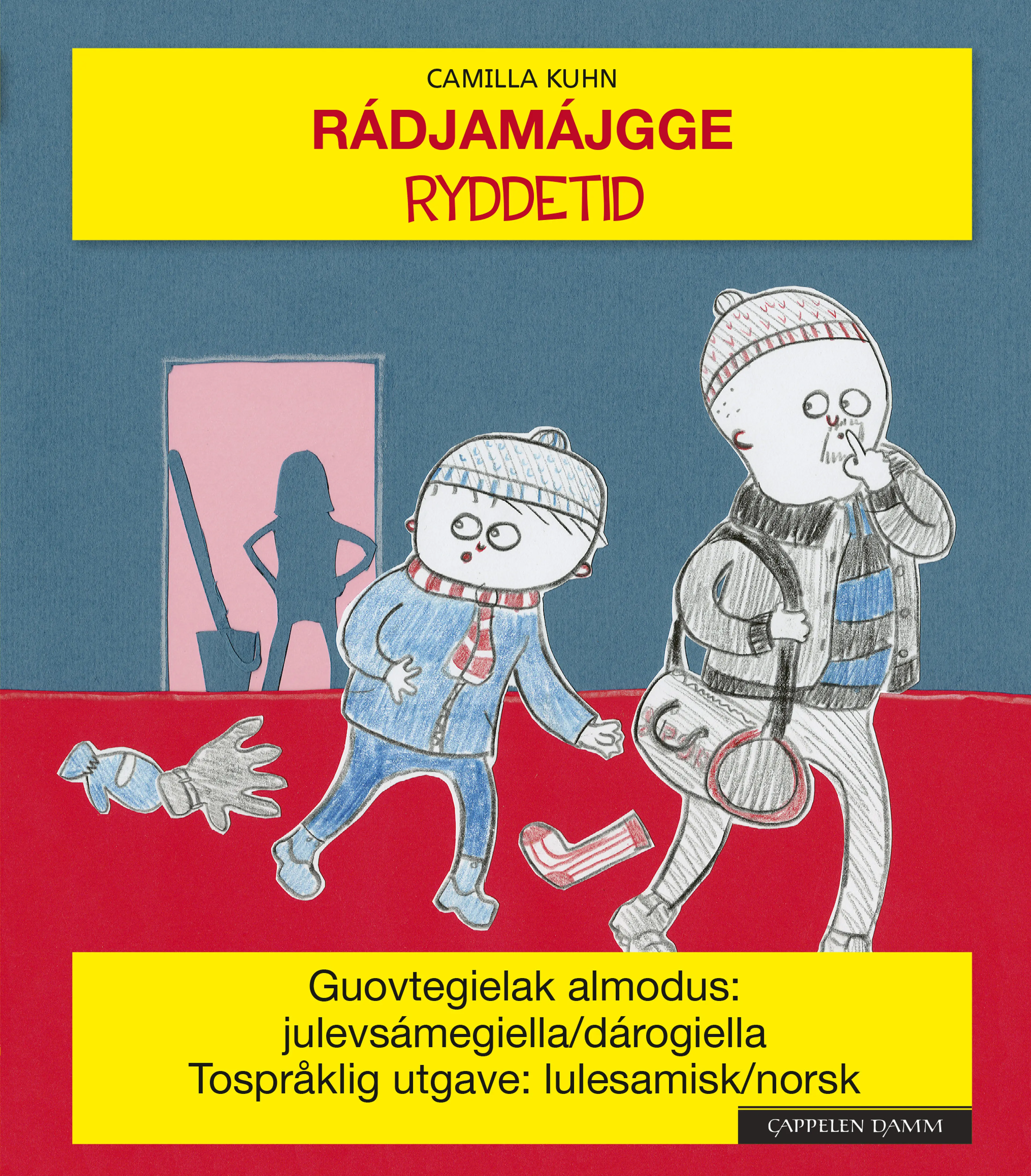 Omslag Ryddetid Rádjamájgge lulesamisk/norsk av Camilla Kuhn (Ebok)