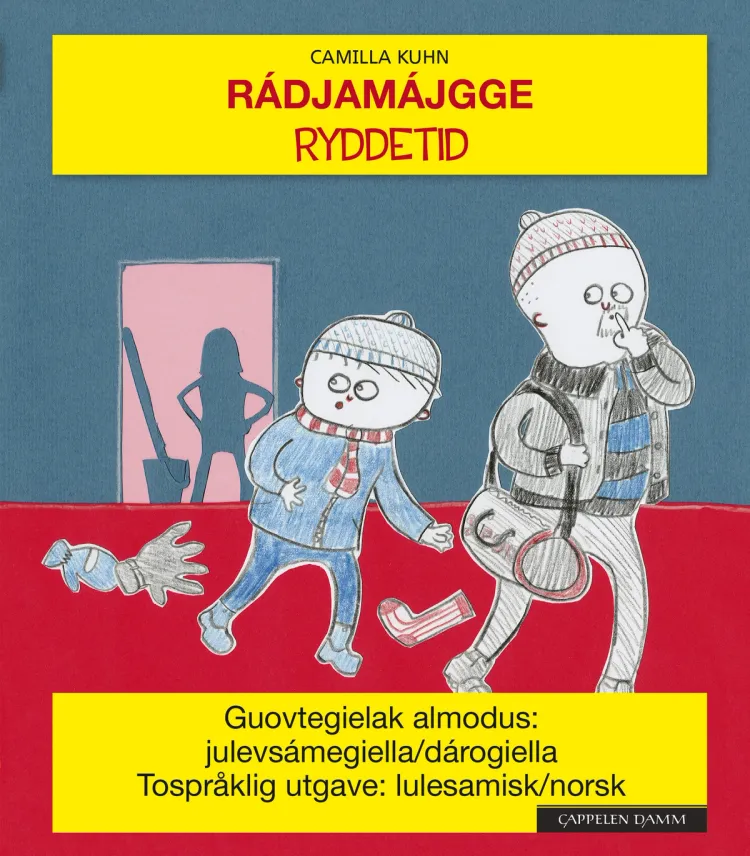 Omslag Ryddetid Rádjamájgge lulesamisk/norsk av Camilla Kuhn (Ebok)