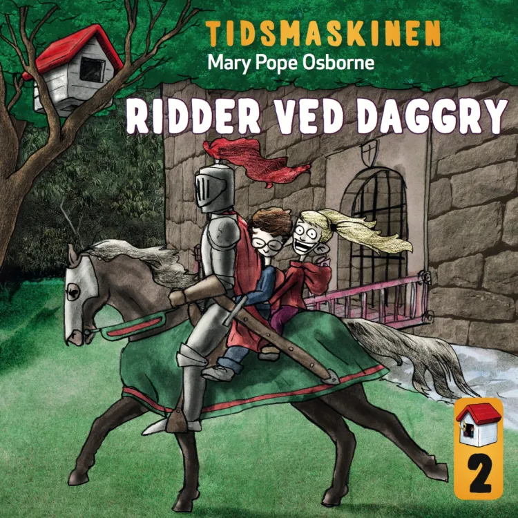 Omslag Ridder ved daggry av Mary Pope Osborne (Lydbok)