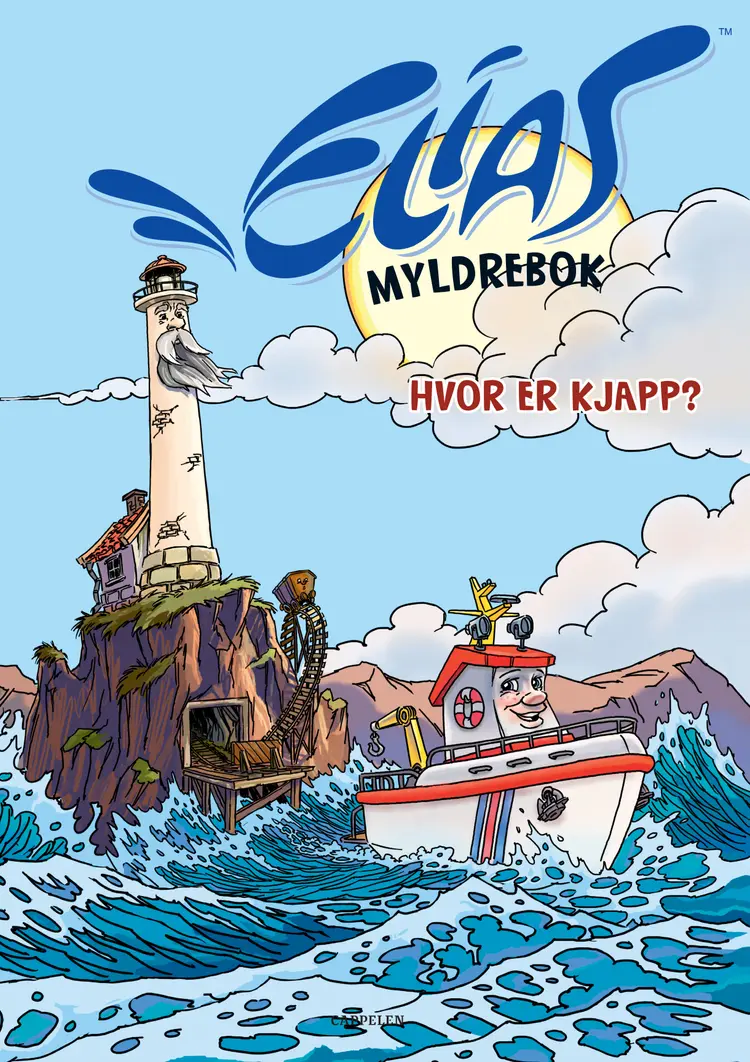 Omslag Elias - myldrebok : Hvor er Kjapp? av Filmkameratene A/S (Innbundet)